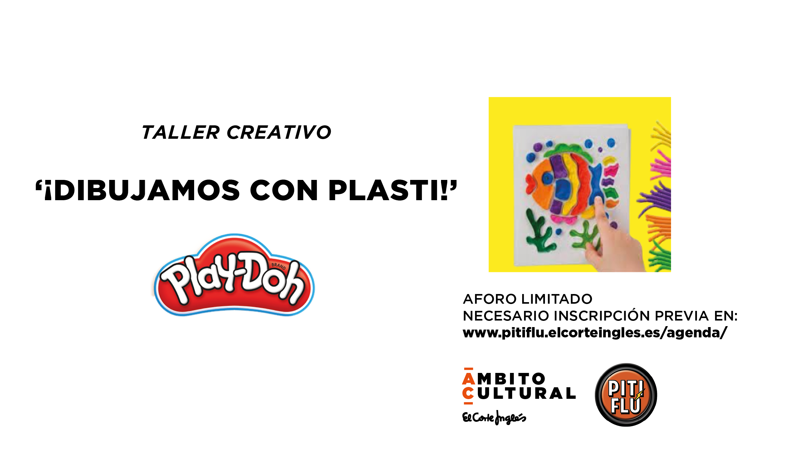 TALLER CREATIVO: ¡DIBUJAMOS CON PLASTI!