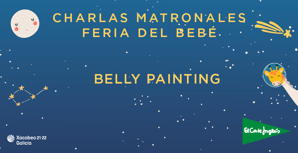 Feria del bebé. Belly painting