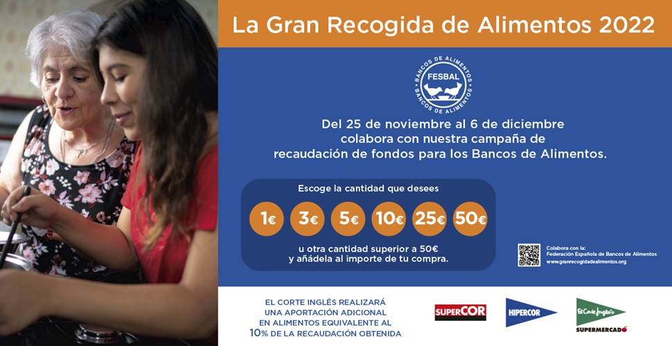 La gran recogida de alimentos 2022