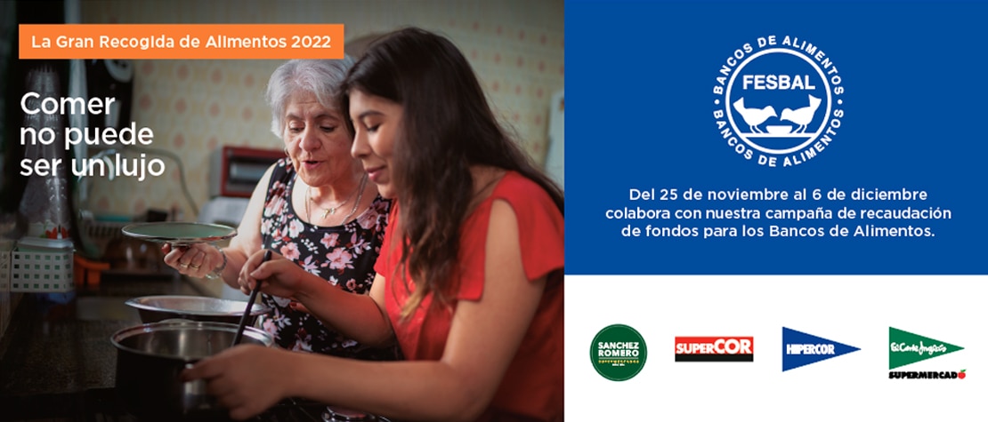 GRAN RECOGIDA ‘VIRTUAL’ DE LOS BANCOS DE ALIMENTOS