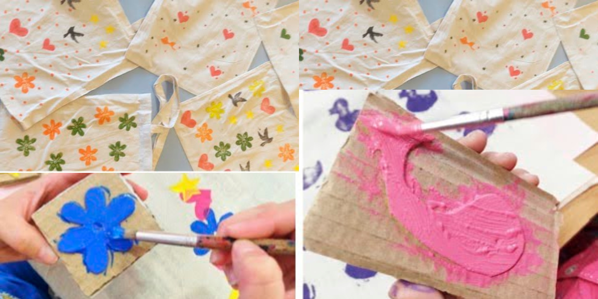 TALLERET CRAFT: ESTAMPADO DE BOLSAS