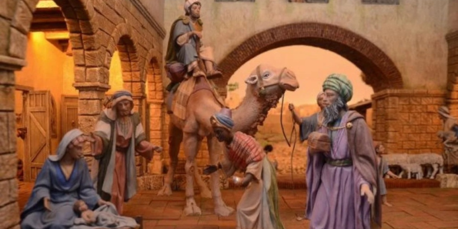 Belén de Navidad de la Asociación Belenista de Badajoz