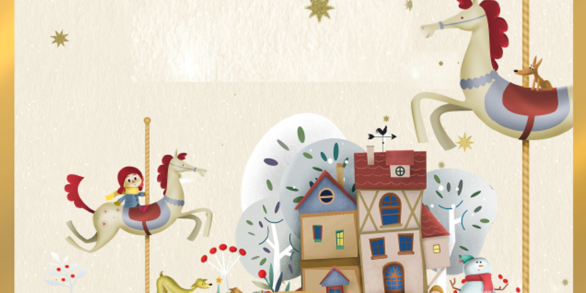 Ven a visitar "El Cuento del Tiovivo mágico" de Cortylandia