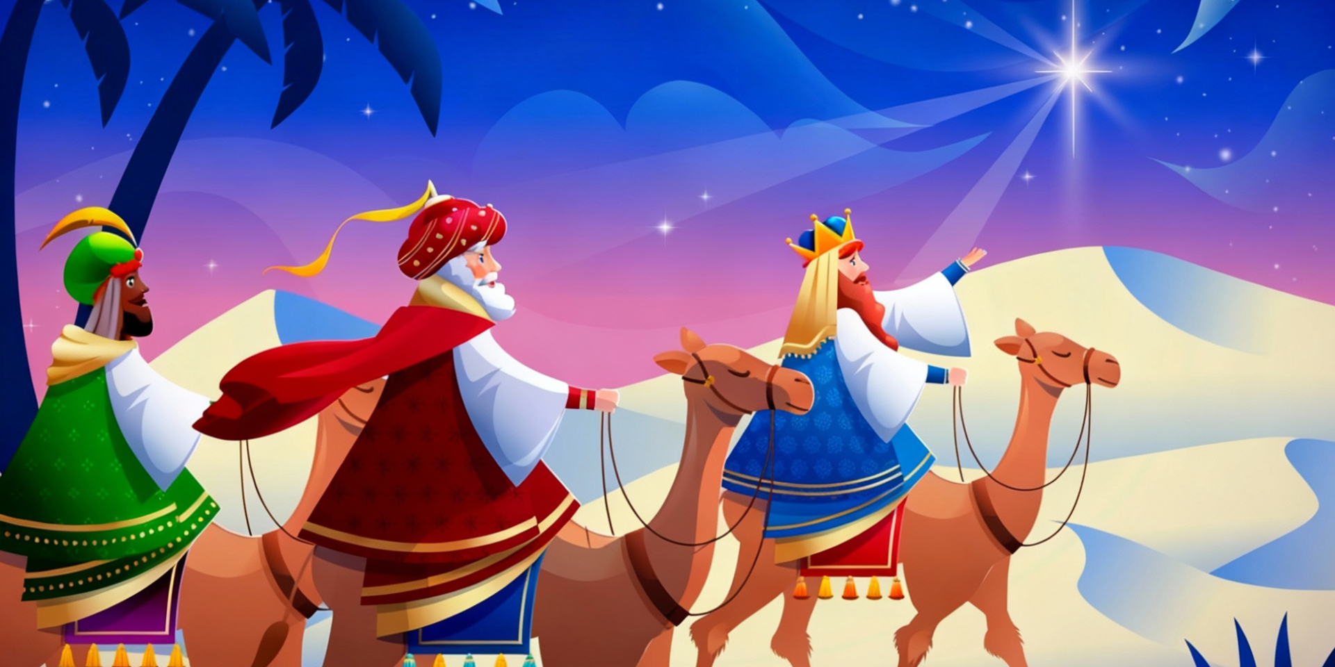 Los Reyes Magos reciben a las niñas y niños de León