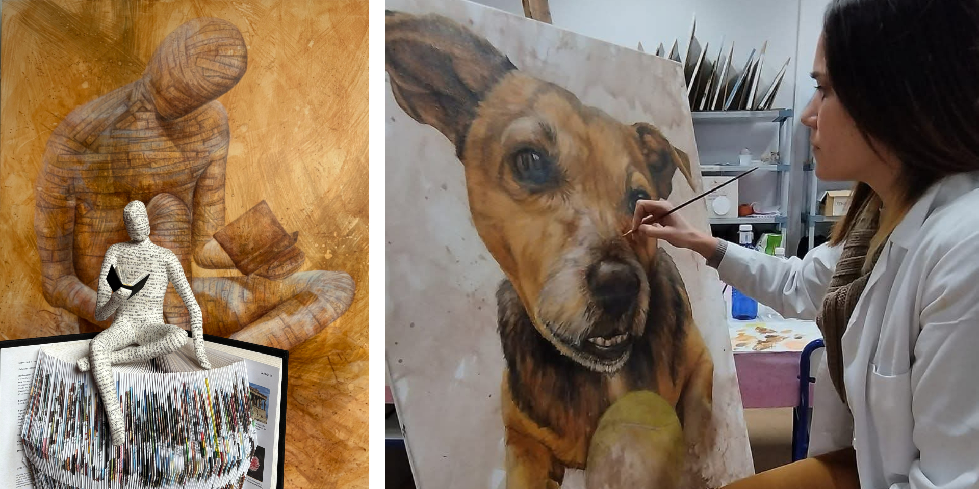 EXPOSICIÓN DE ESCULTURA-PINTURA “CUERPOS CON MEMORIA” DE VANESA VILA