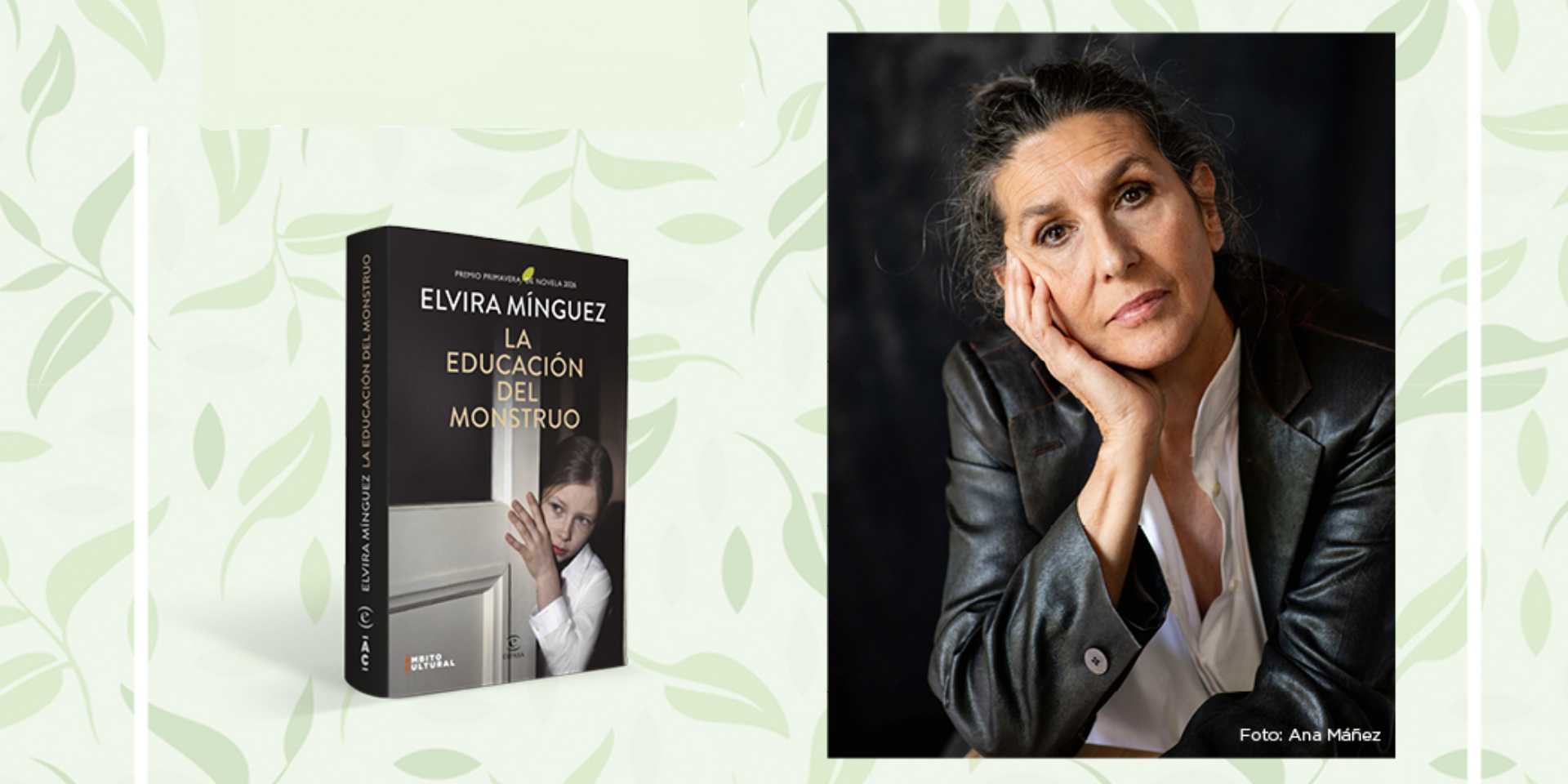 Elvira Minguezek, "La educación del monstruo" bere lanaren aleak sinatuko ditu
