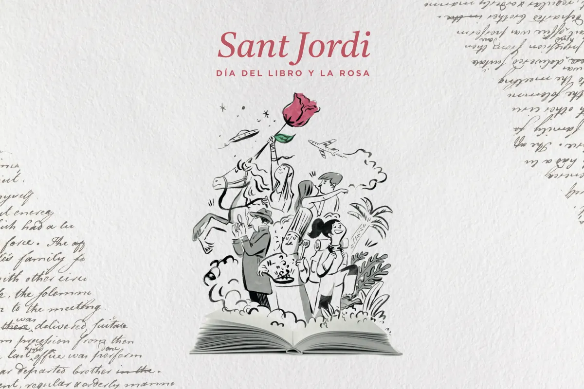 SANT JORDI 2026 🌹📚 Celebra Sant Jordi con un libro y una rosa