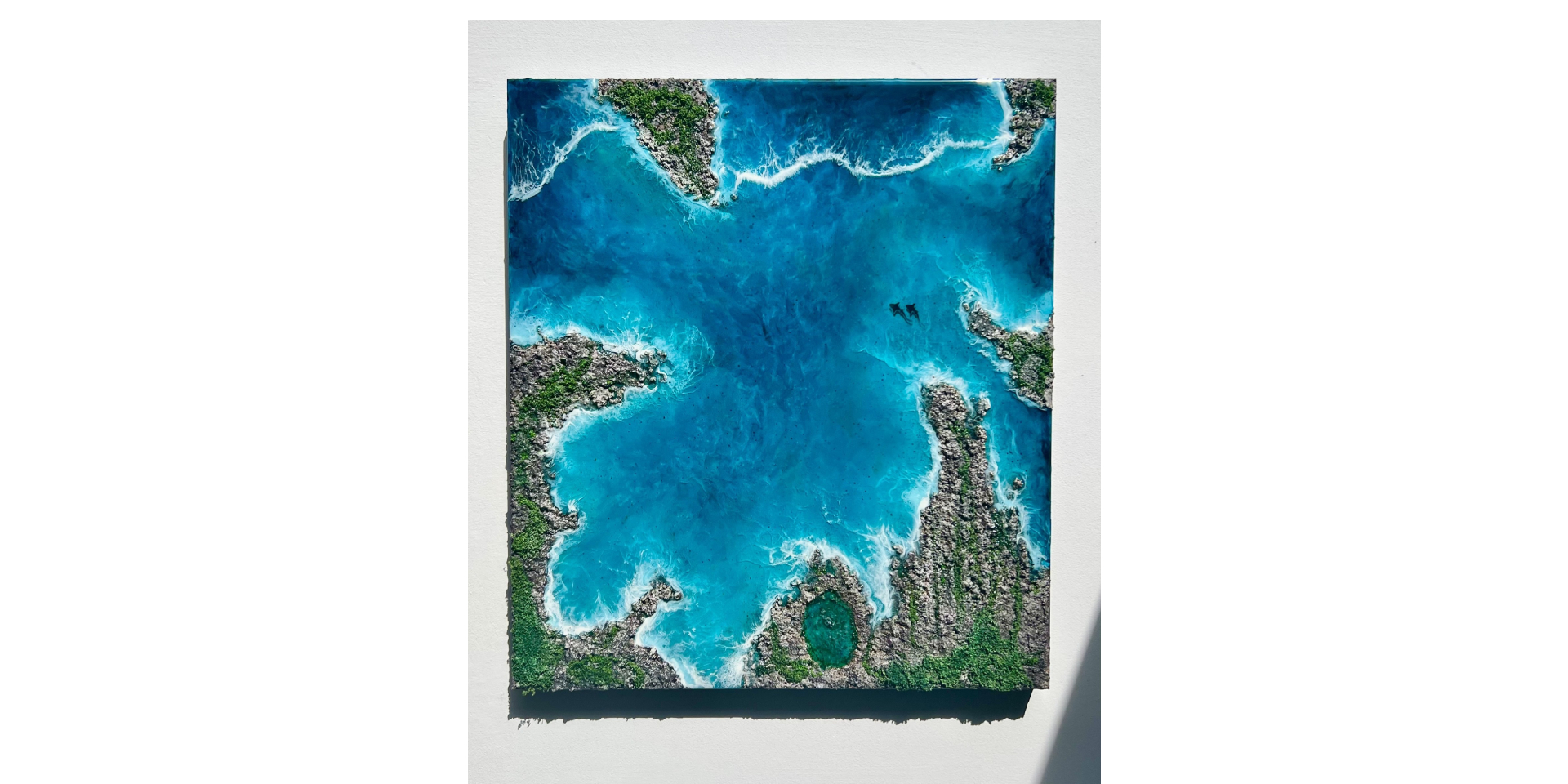 Exposición de pintura 'Donde nace el mar', de Raúl del Pozo