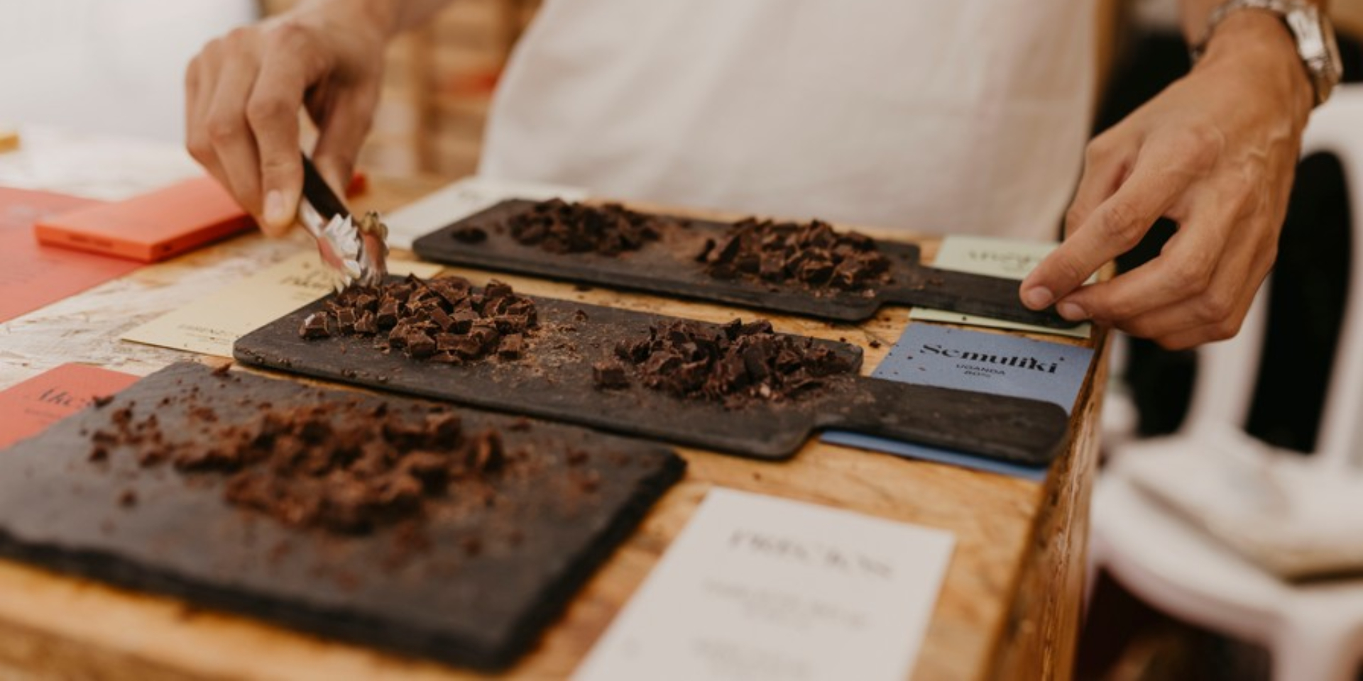 Cata de Chocolates Essenzo Cacao: del grano a la tableta