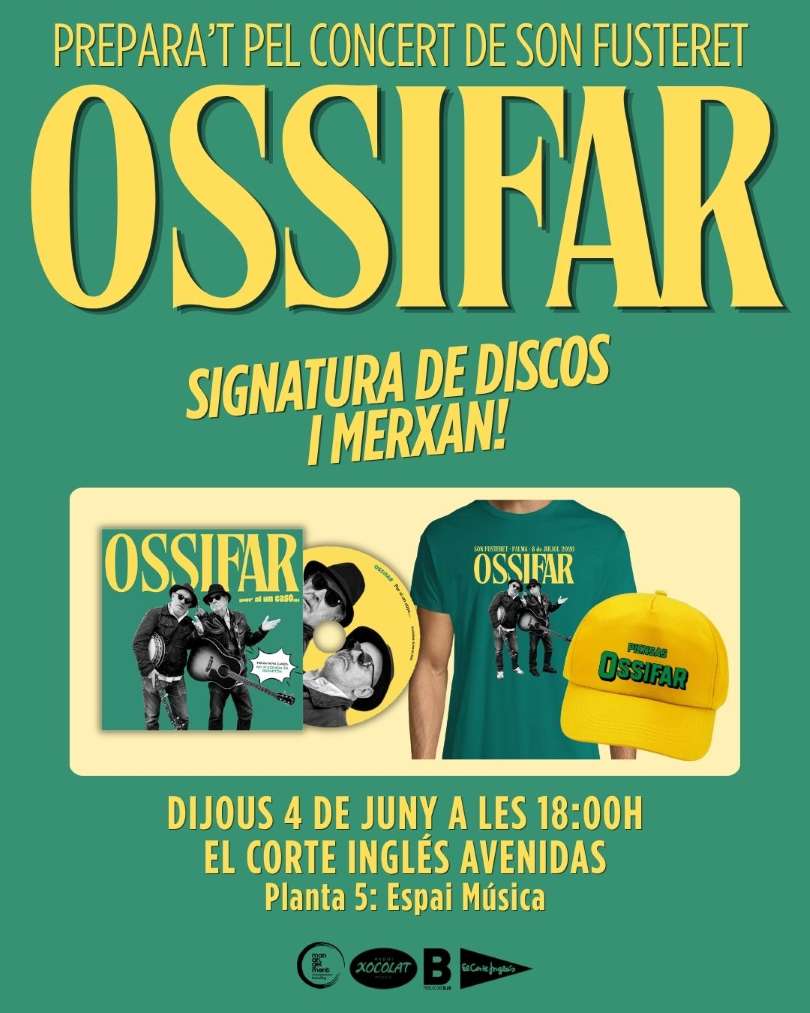 Ossifar: firma de discos y merchandising exclusivo
