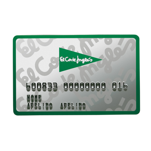 Tarjeta de compra El Corte Inglés: