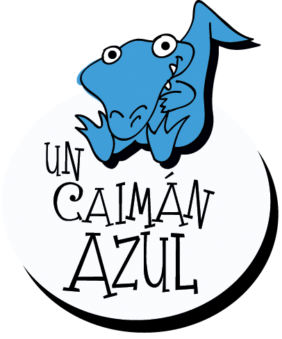Personalización de libros:: Un caimán azul